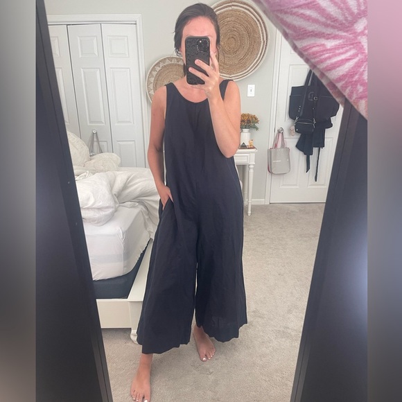 COS Sleeveless Wide Leg Jumpsuit Size Small - Picture 1 of 8